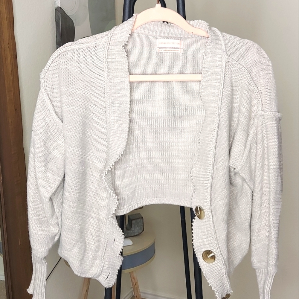 Urban Outfitters Cream Cardigan